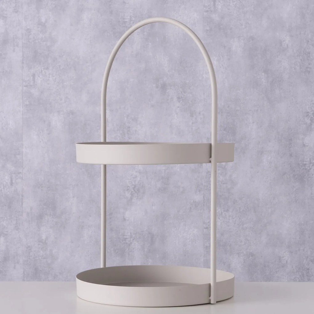 Etażerka metalowa JOKO, wys. 44 cm