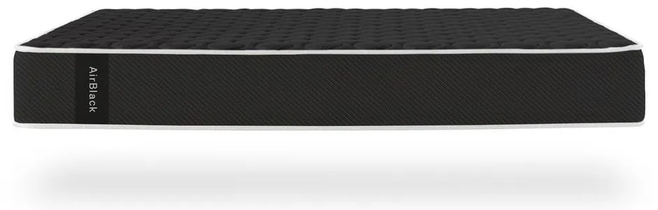 Twardy piankowy materac 100x200 cm Air Black – Moonia