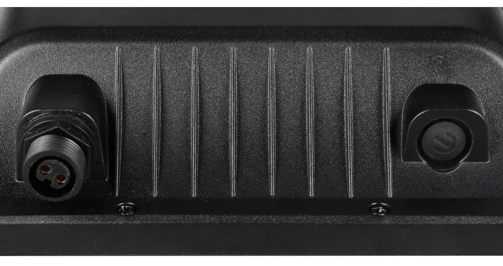 Zewnętrzna solarna lampa ścienna LED z timerem (wysokość 19 cm) Acora – Reality