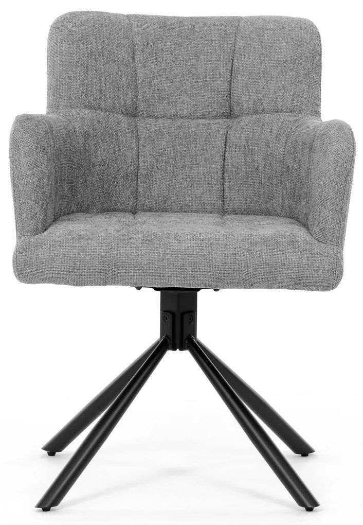 Zestaw krzeseł obiadowych z mechanizmem powrotnymDCH-T1122 GREY2, 2 szt.