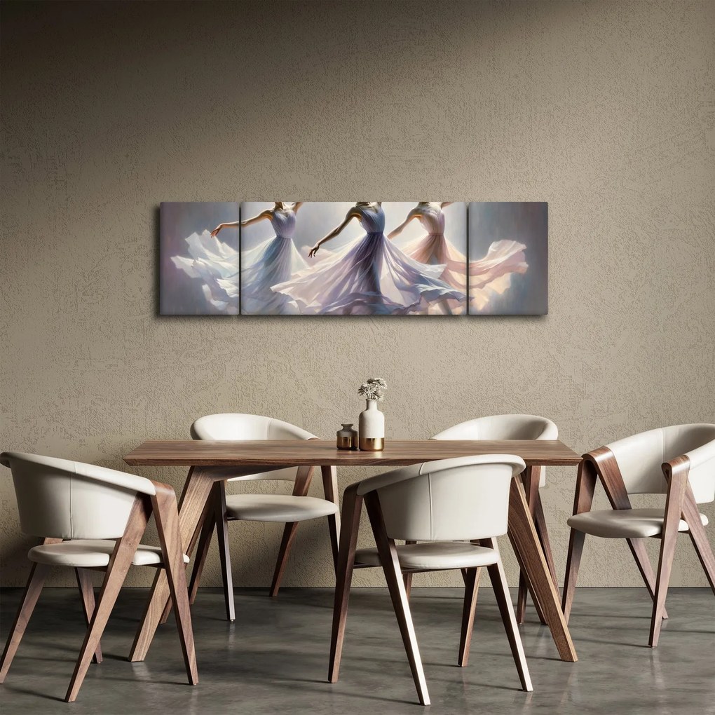 Obraz - Trzy baletki (170x50 cm)