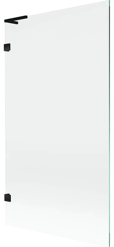 Mexen Lunar L parawan nawannowy 1-skrzydłowy 100 x 150 cm, transparent, czarny - 897L-100-000-70-00
