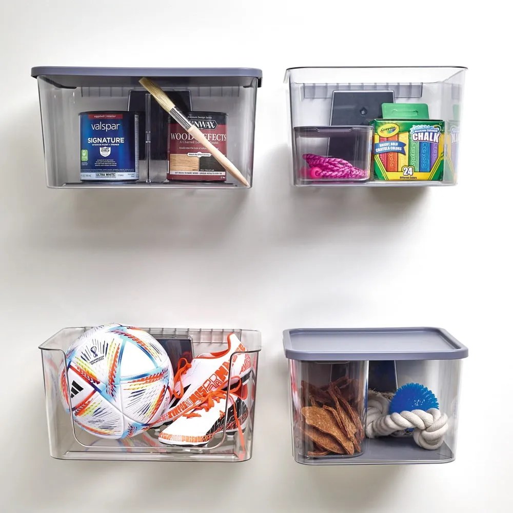 Pojemnik ścienny z plastiku z recyklingu iD Wallspace – iDesign