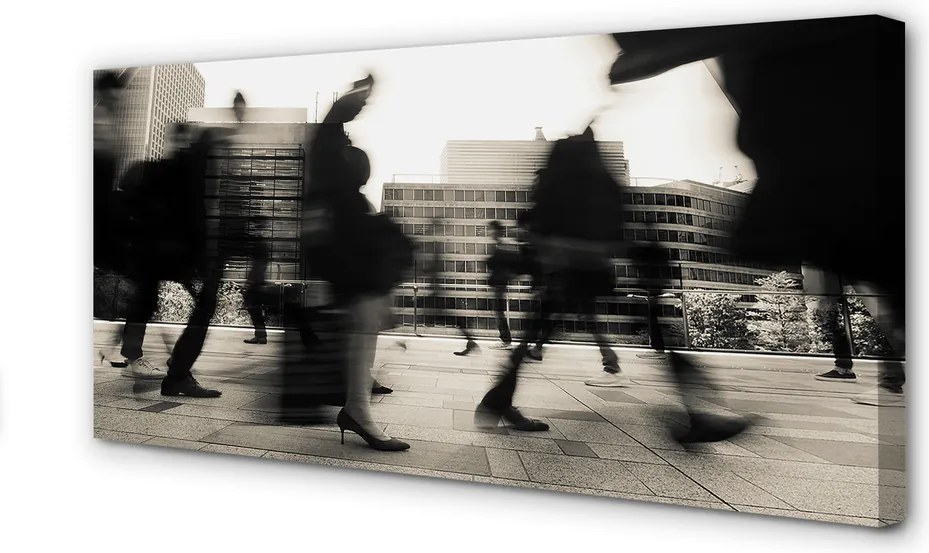 Zdjęcie na płótnie Ludzie w Mieście