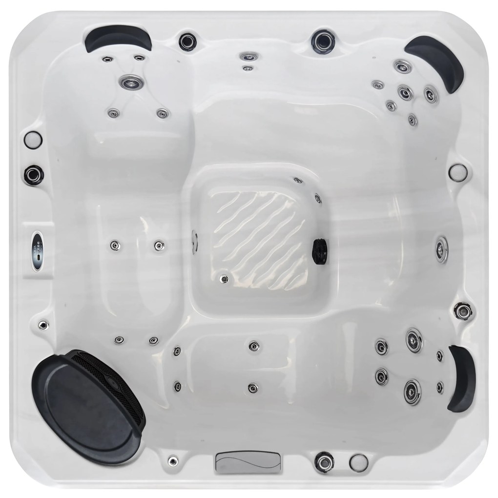 JACUZZI OGRODOWE PREMIUM WANNA  SPA 5-OSOBOWA WHITE OBUDOWA WHITE 195x195 CM