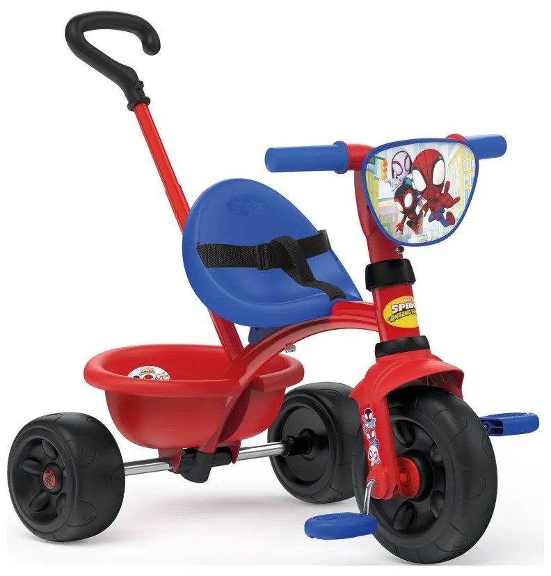 Smoby rowerek trójkołowy be fun spidey