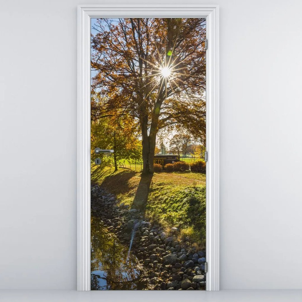 Fototapeta na drzwi - Kanał wodny (95x205cm)
