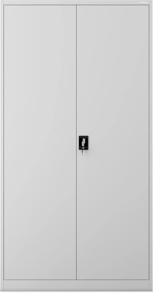 Szafa biurowa metalowa szeroka i wysoka szara, 1150x2200x400 mm: JAN II H2200
