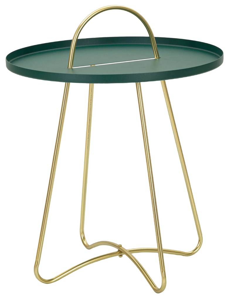 Metalowy stolik GRENT, Ø 45 cm
