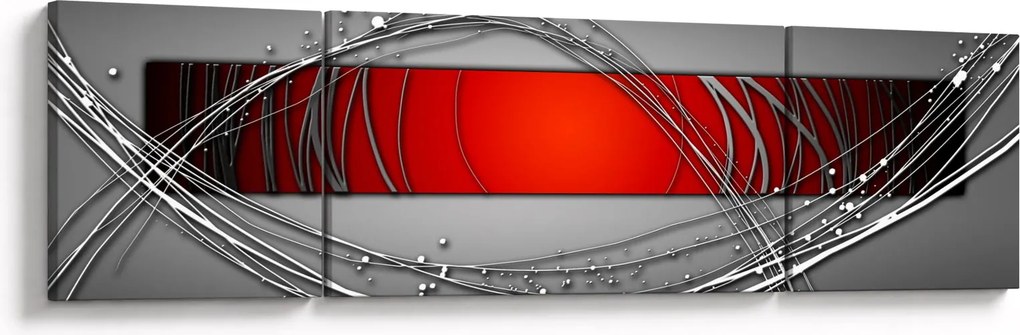 Abstrakcyjny obraz (170x50 cm)