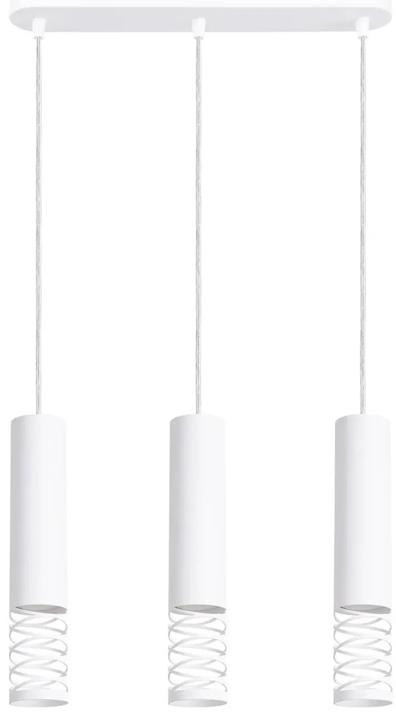 Lampa wisząca LAMI 3L biała SOLLUX LIGHTING