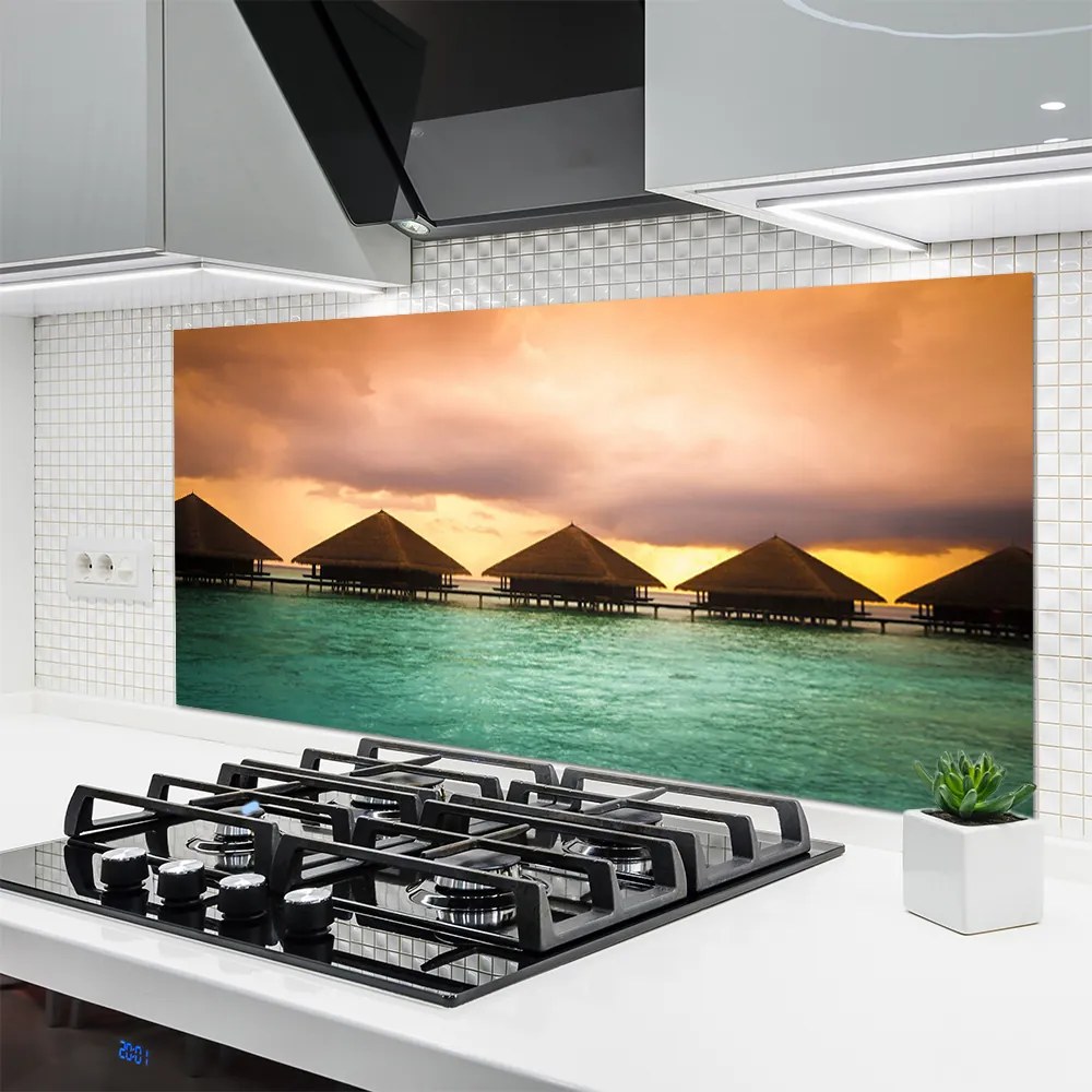 Szkło nad Blatem Dom Nad Lazurową Wodą