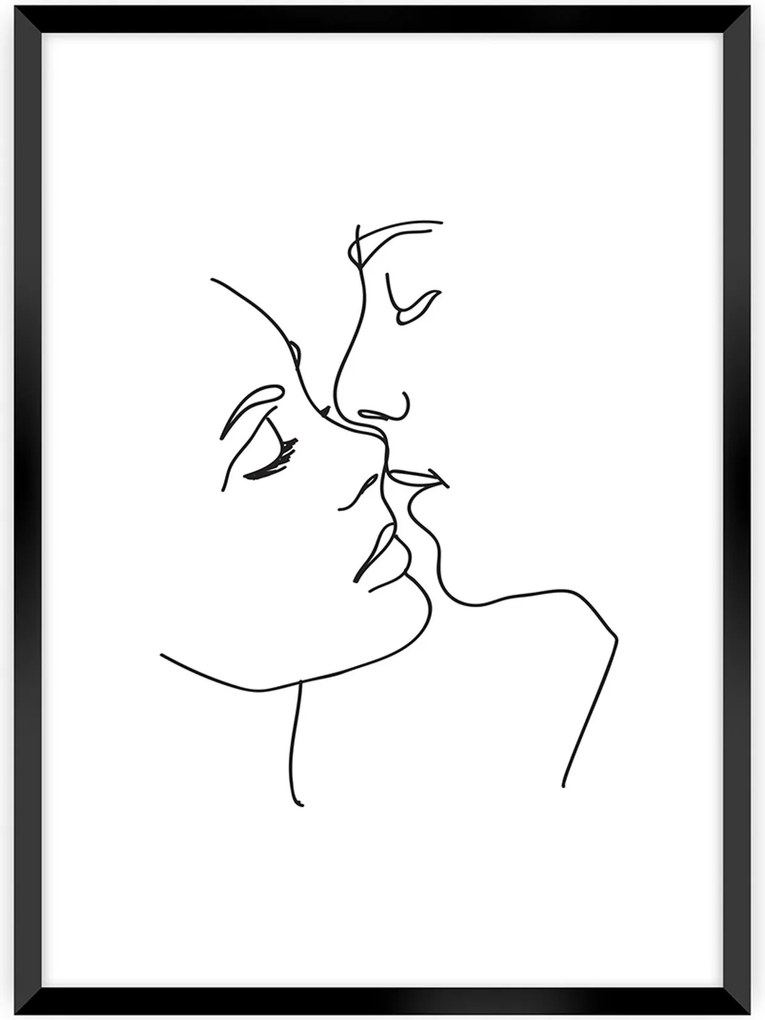 Plakat Kiss Line