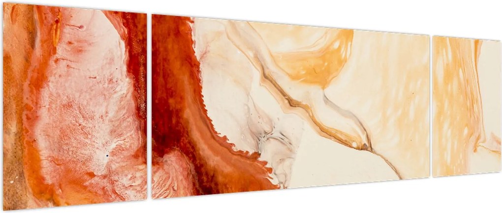 Obraz - Malarstwo abstrakcyjne (170x50 cm)