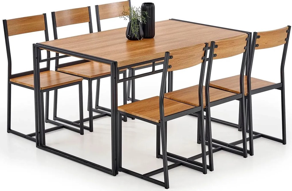 Industrialny zestaw złoty dąb H4-C57
