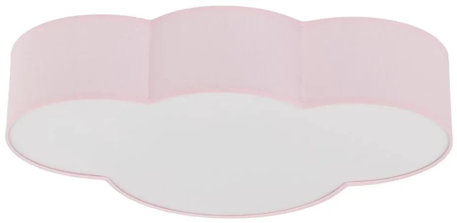 Brilagi - Dziecięca lampa sufitowa NIMBUS 4xE27/15W/230V 46x63 cm różowa