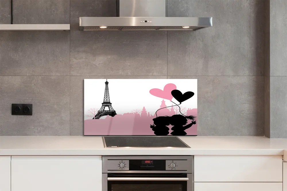 Panel szklany do Kuchni Serca nad Wieżą w Mieście