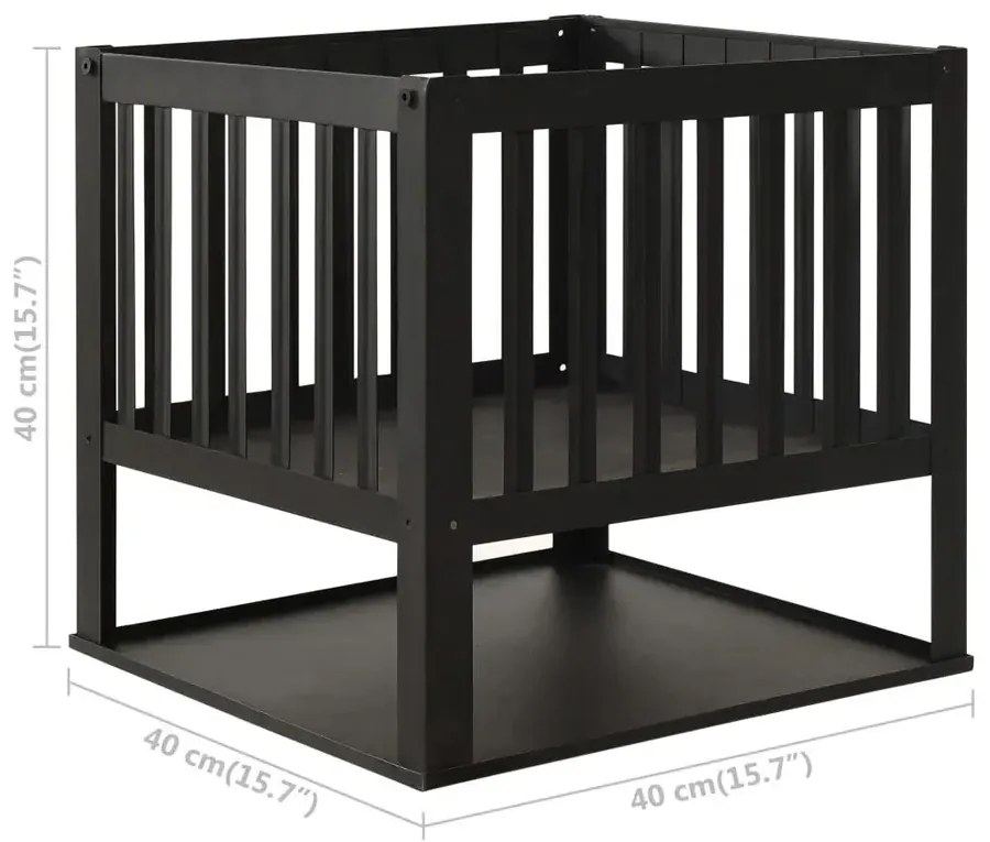 Minimalistyczne kwadratowe ogrodowe palenisko M7-P83