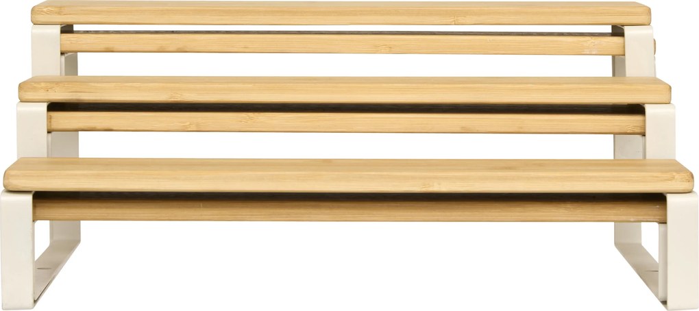 Półka na blat kuchenny 2w1 ORDERA, długość od 32 do 64 cm