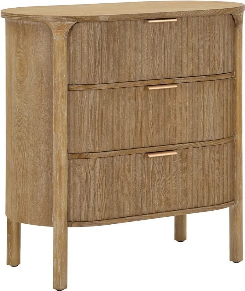 Komoda z Szufladami VKH753, Brązowy, 80,5x47x82 cm, Kendra Home
