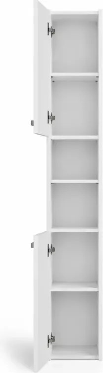 Szafka łazienkowa Stella 30 cm 2-drzwiowa z minimalistycznymi uchwytami