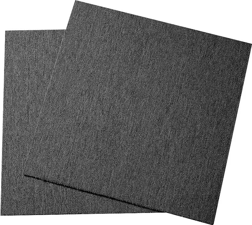 Dywaniki SucceBuy Odnawialne Płyty Dywanowe 20 Sztuk 50,8CMx50,8CM Kwadraty z Zmontowanym Wypełnieniem DIY - Ciemno Szary