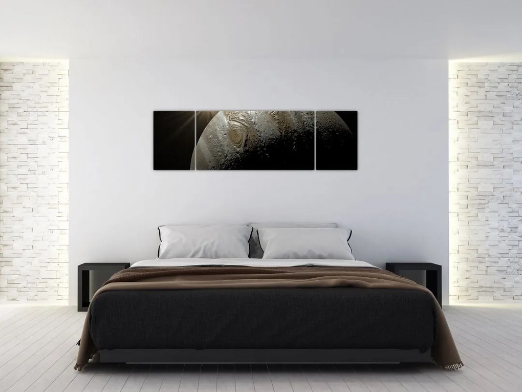 Obraz planety w kosmosie (170x50 cm)