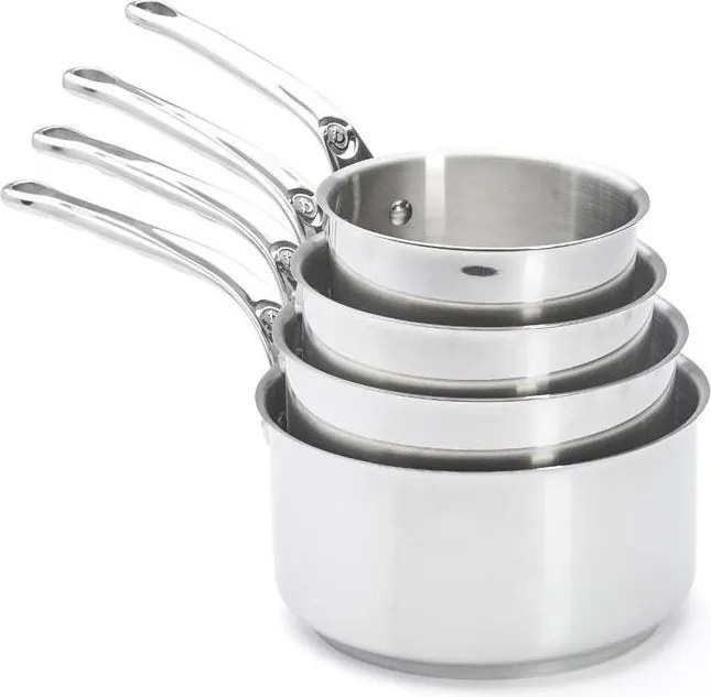 De Buyer 3410.04 - Zestaw 4 rondelków MILADY ze stali nierdzewnej