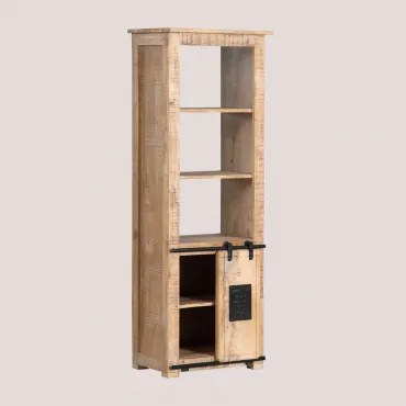 Biblioteka 60x170 Cm Z Drewna Mango Uain Drewno Mango - Sklum