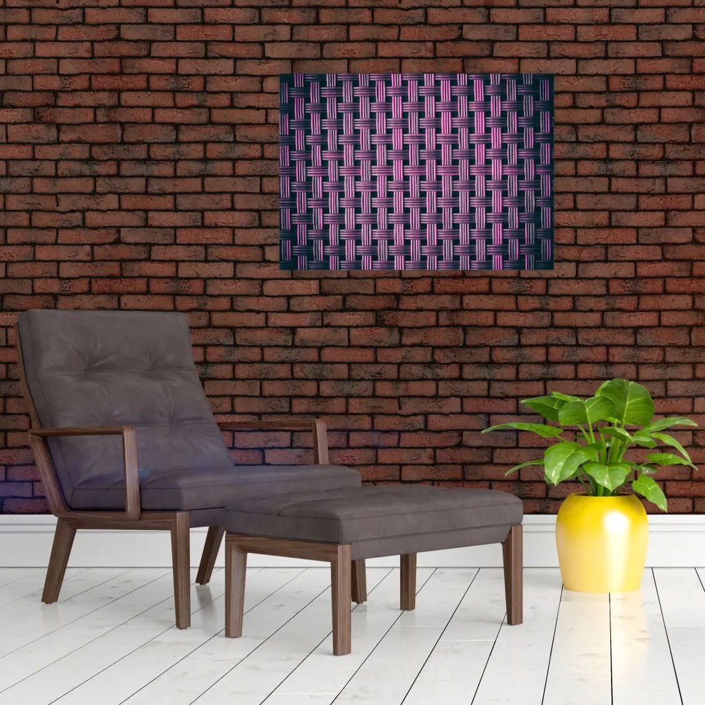 Obraz fioletowej tekstury (70x50 cm)