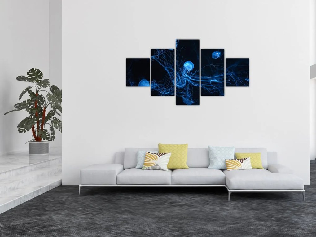 Obraz - Meduza (125x70 cm)