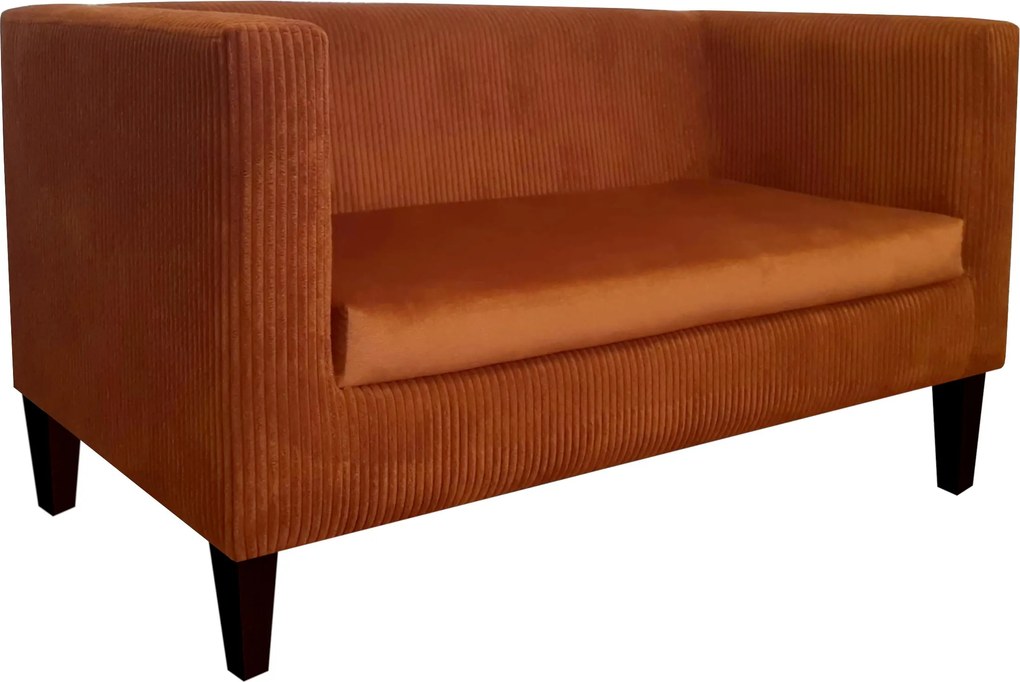 Sofa Monaco : Kolor nogi - Venge, Kolor tkaniny - Kronos40/Poso40, Typ tkaniny - Kronos/Poso, Wysokość nogi - 15 cm