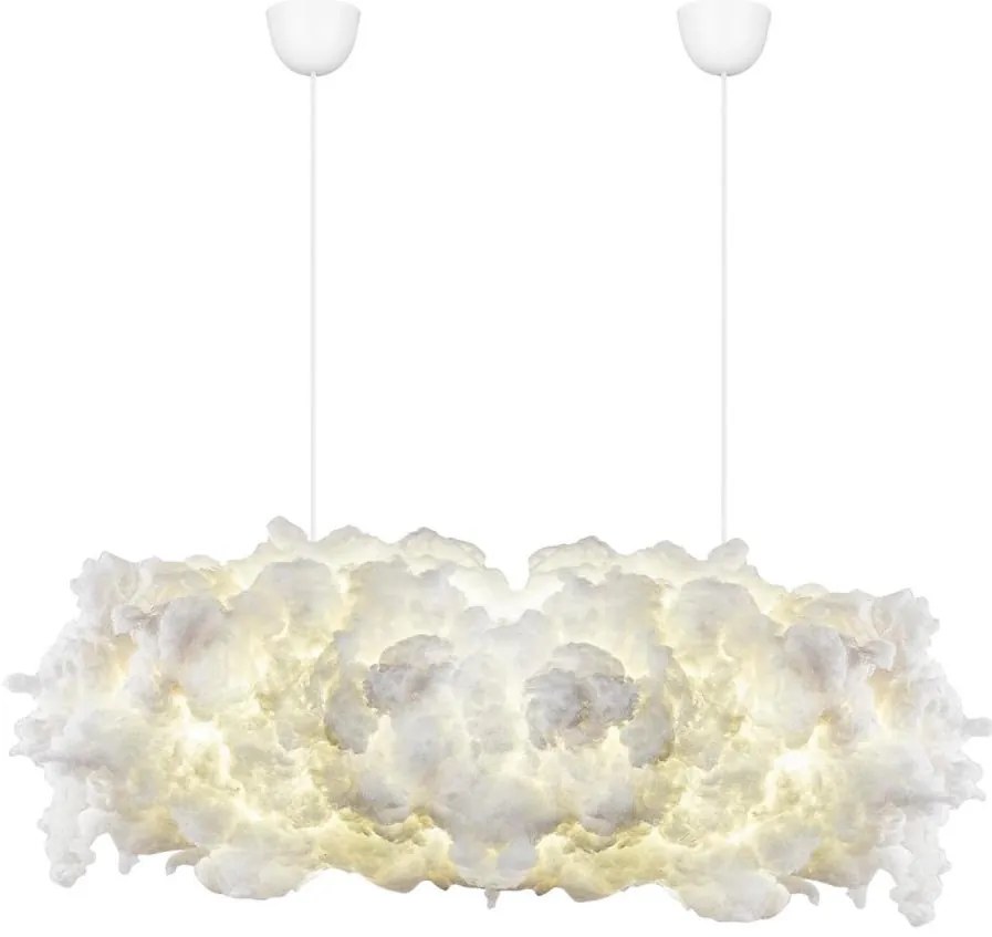 Żyrandol na lince SERENE 2xE27/40W/230V biały