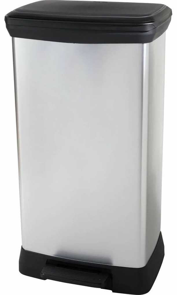 Curver Kosz na śmieci z pedałem DECO BIN, 23 + 23 l