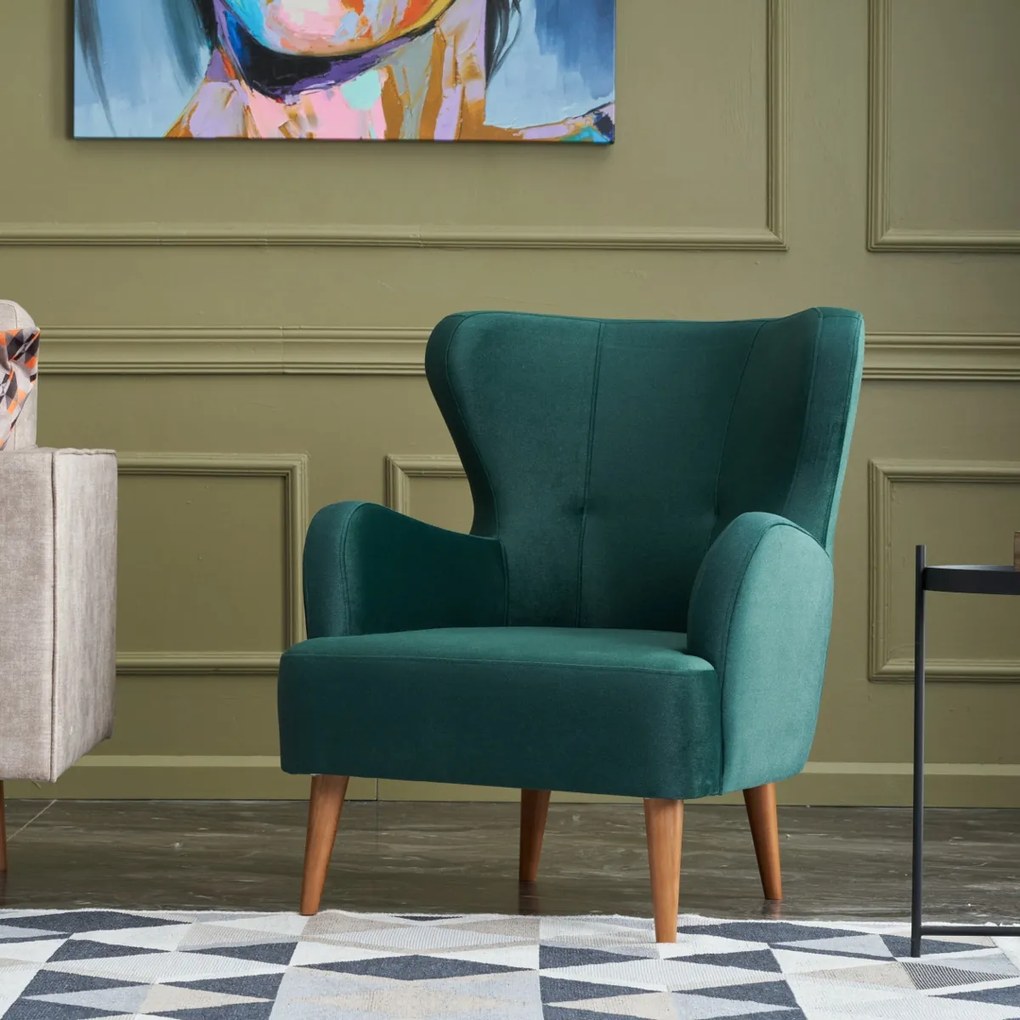 Fotel Karina Petrol Green