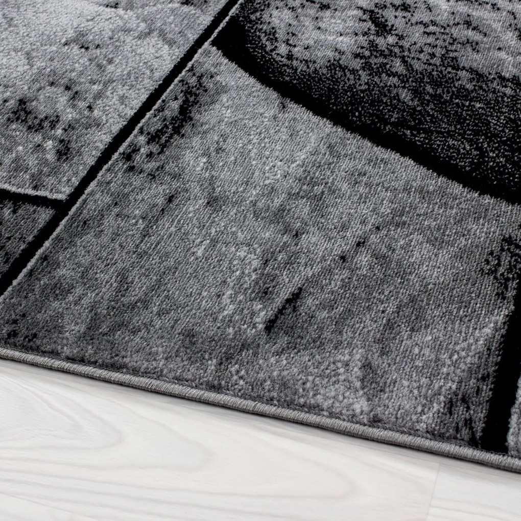 Dywan nowoczesny Parma Granit szaro-czarny 200 cm x 290 cm