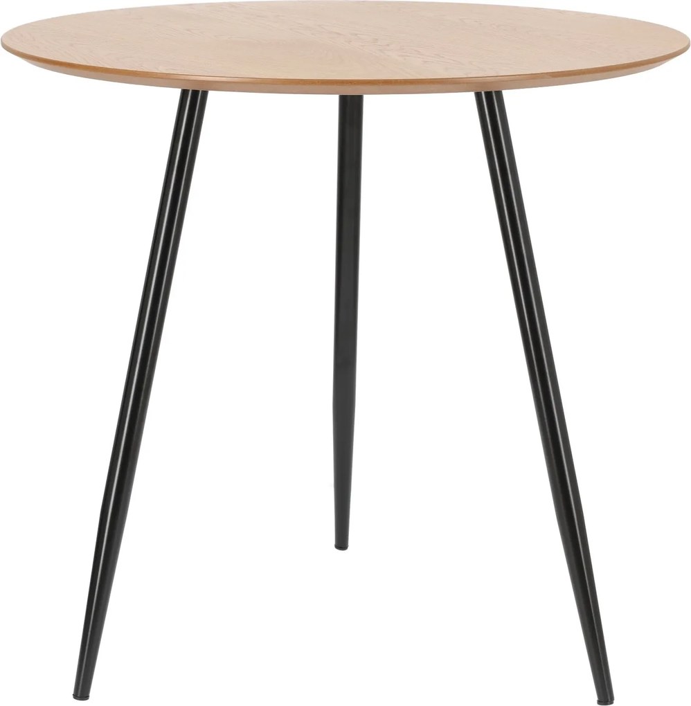 Okrągły stół na trzech nogach Sottile w stylu loft