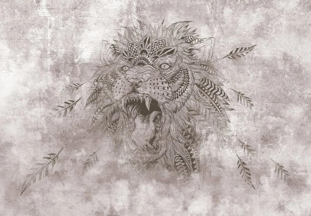 Fototapeta - Lew (196x136 cm)