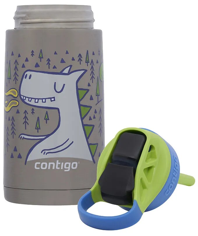 Contigo Dziecięca butelka termiczna Easy Clean 380 ml Matcha Dragon