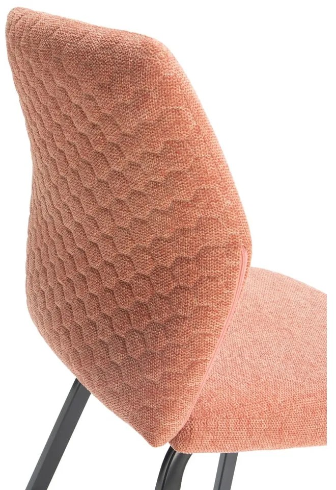Łososiowe hokery zestaw 4 szt. 65 cm Bei – Marckeric