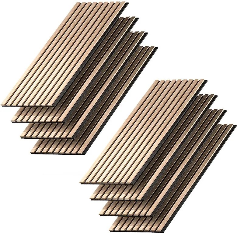 Panele ścienne dąb 120x1.8x40 akustikpaneel