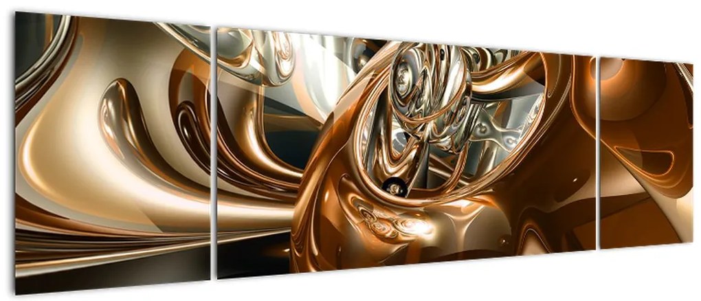 Obraz abstrakcji (170x50 cm)