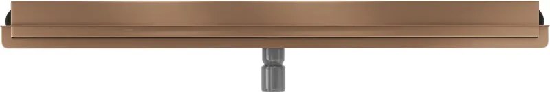 Mexen Flat Wall odpływ liniowy ścienny 2w1 90 cm, miedź szczotkowana - 1C30090