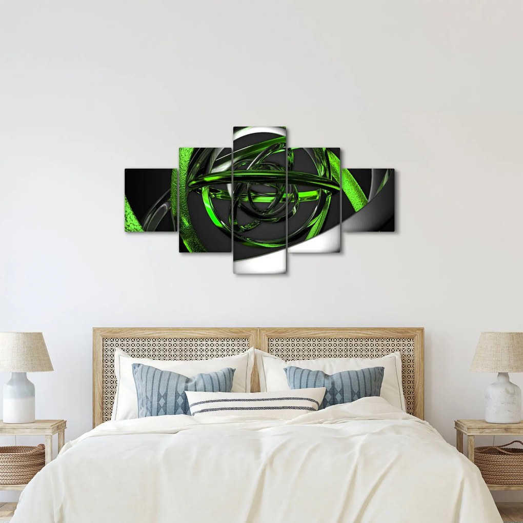 Obraz abstrakcji (125x70 cm)