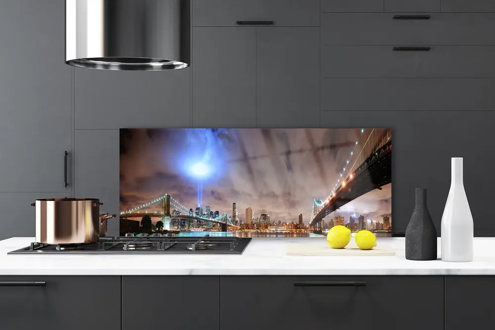 Panel Kuchenny Stalowy Most O Poranku