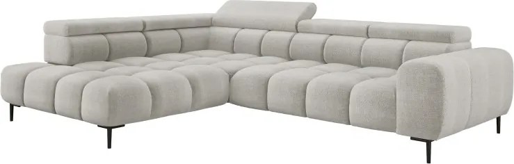 Narożnik PLAZA L Lewostronny w tkaninie EDEN 01 WERSAL