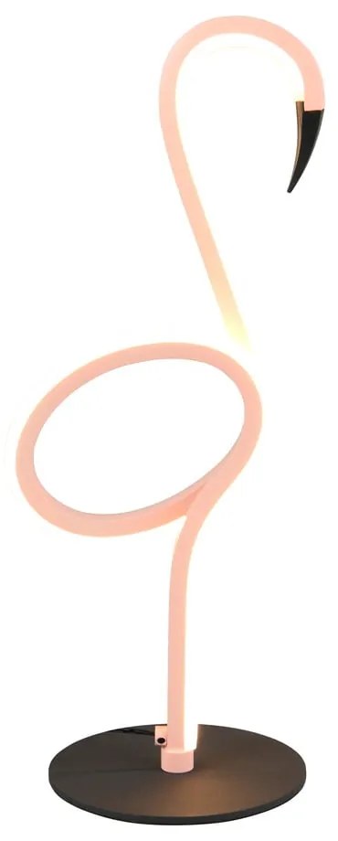 Różowa lampa stołowa LED (wysokość 35 cm) Ingo – Reality