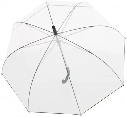 Nizza Transparent - parasol damski przezroczysty