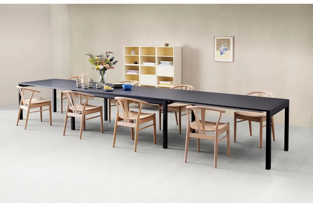 Rozkładany stół z dodatkowym blatem w dekorze dębu 96x220 cm Join – Hammel Furniture