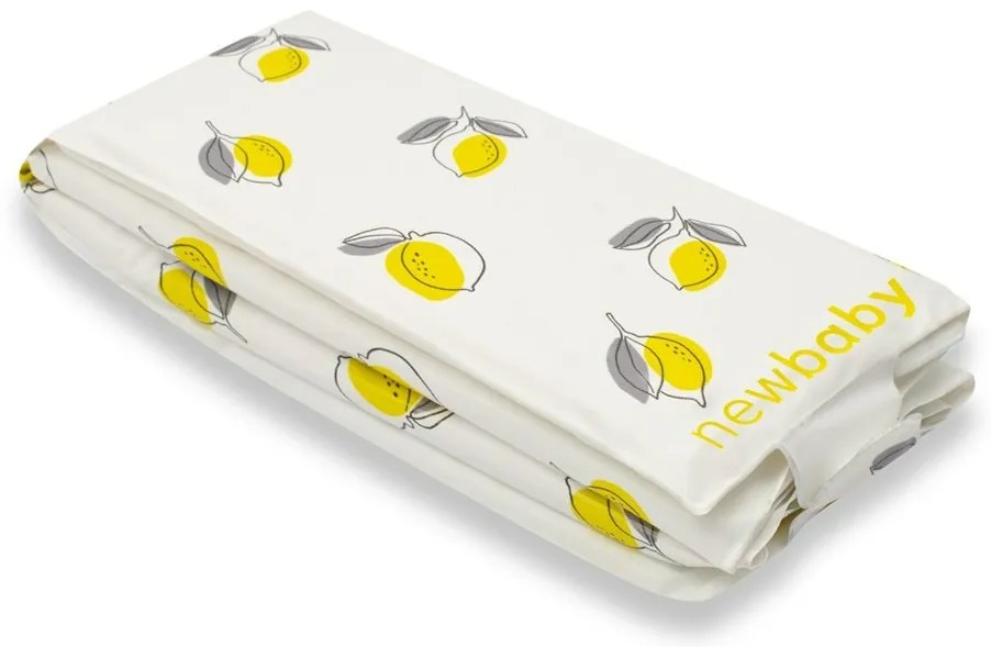 New Baby Travel Changing Pad Basic Lemon, 40 x 59cm